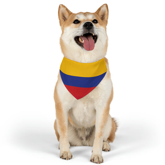 Colombia Pet Dog Cat Animal Bandana Collar