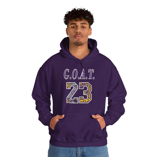 GOAT 23 Hoodie | Los Angeles Basketball G.O.A.T Men Women Pullover