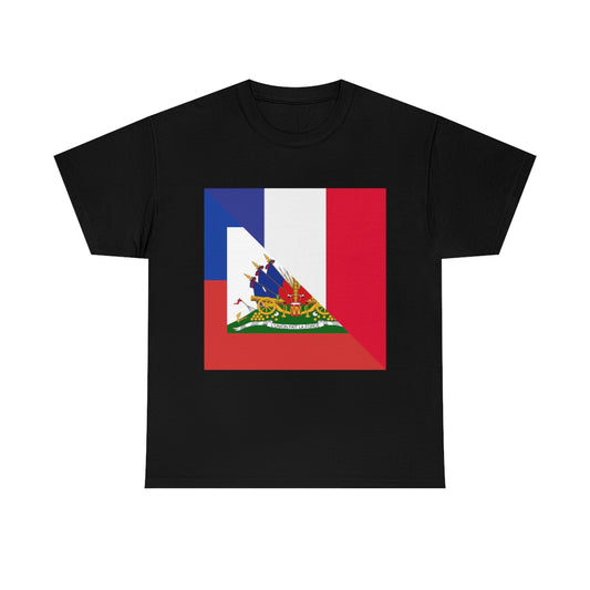 French Haitian Flag Tee | Unisex France Haiti Shirt