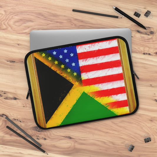Jamaican-American Laptop Sleeve