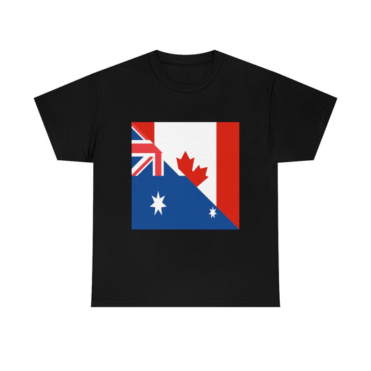 Canadian Australian Flag Shirt | Unisex Canada Australia Men Women TShirt