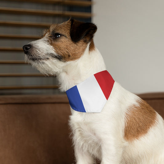 France Pet Bandana Collar