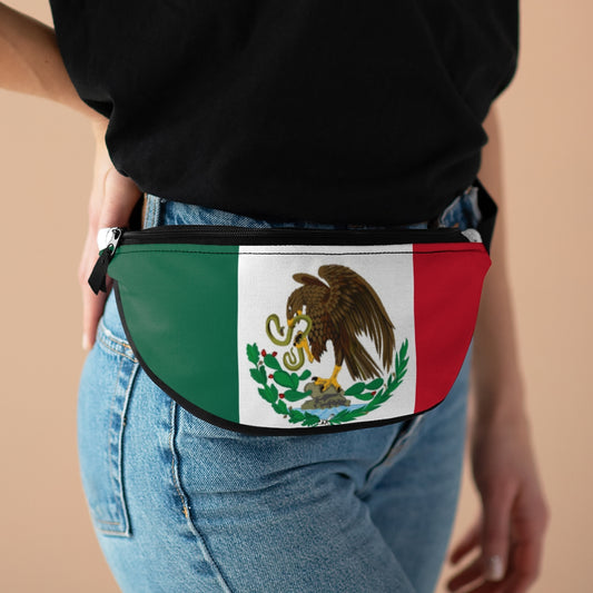 Mexican Flag Fanny Pack Belt Bag
