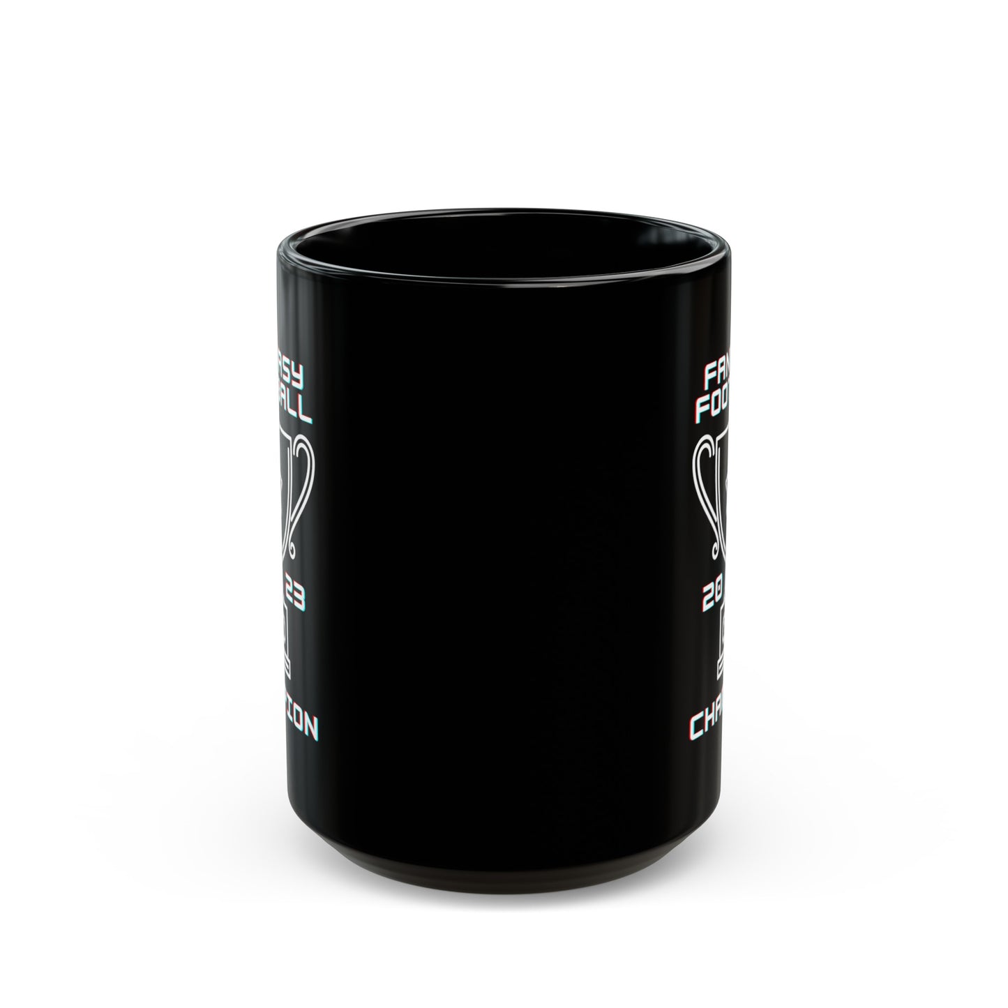 2023 Fantasy Football Champion Fantasy Champ Black Mug (11oz, 15oz)