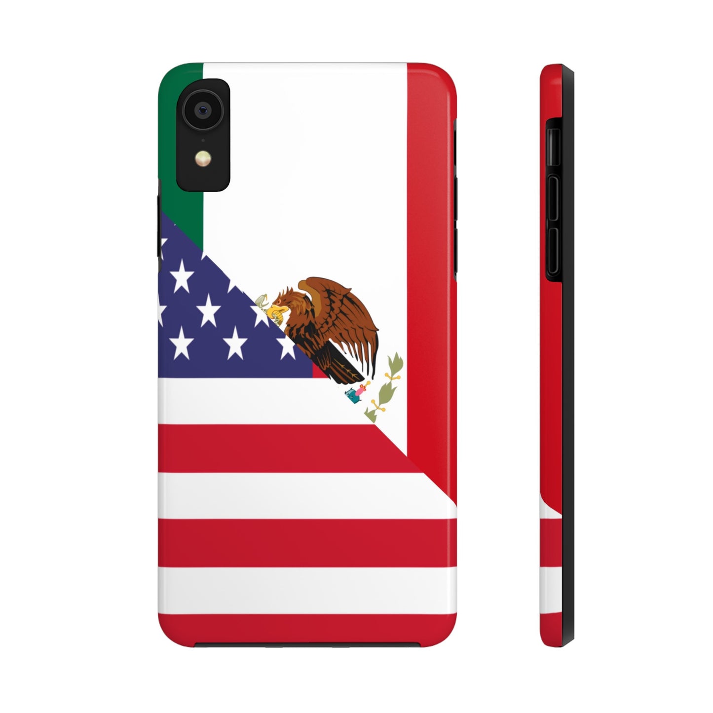 Mexican American Flag Mexico USA Tough Phone Cases