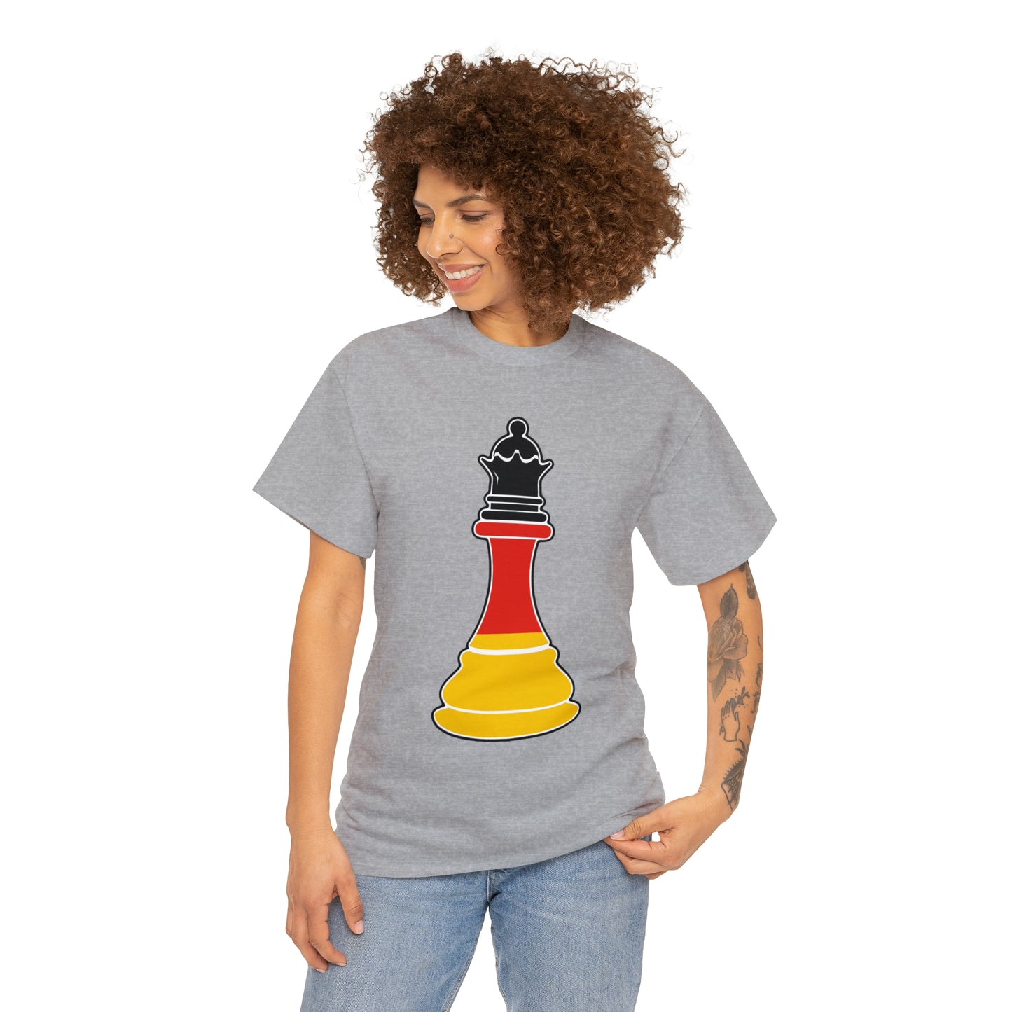 German Queen Flag Chess Piece Germany T-Shirt | Unisex Tee Shirt