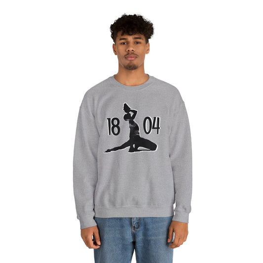 Black and White Neg Marron 1804 Haiti | Haitian Neg Mawon Unisex Sweatshirt