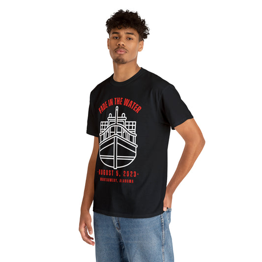 Fade in The Water Tee Shirt | Thors Chair Montgomery Alabama Boat T-Shirt