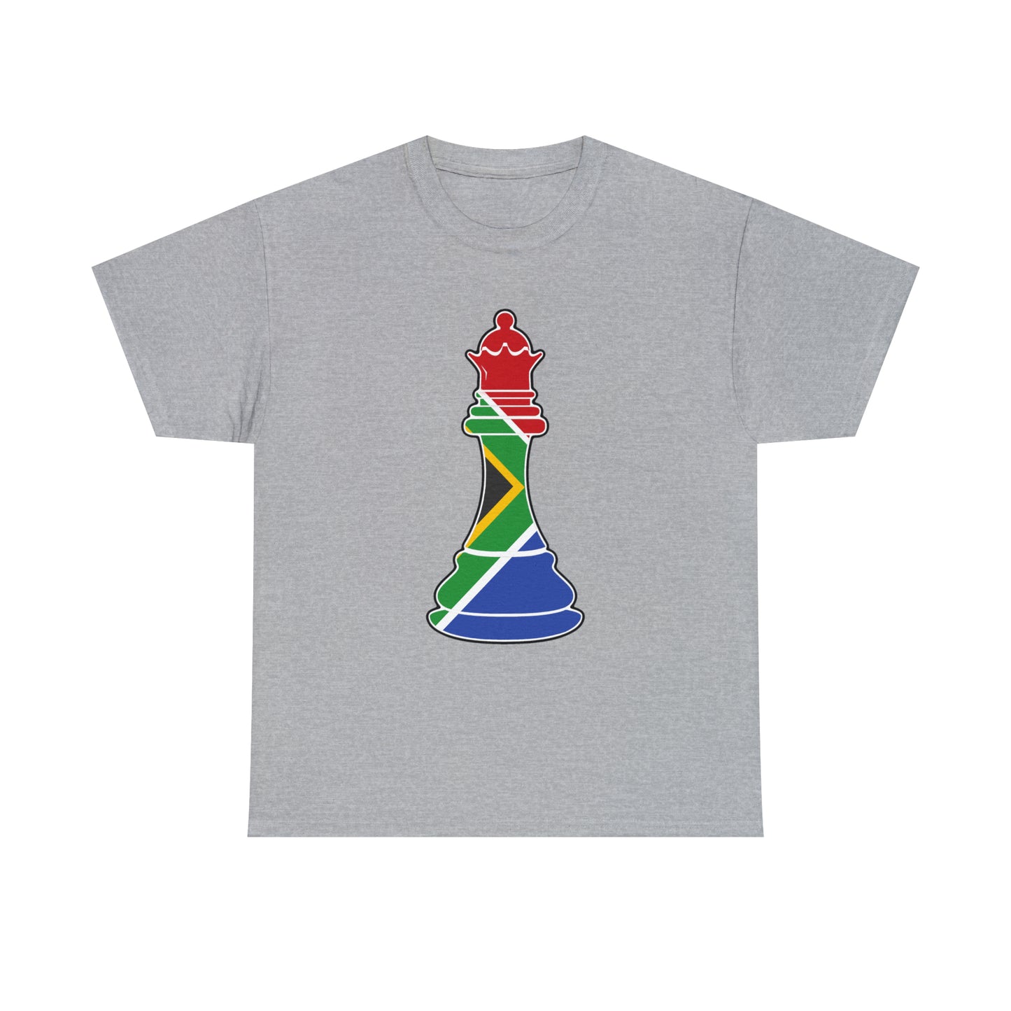 South African Queen Flag Chess Piece SA T-Shirt | Unisex Tee Shirt