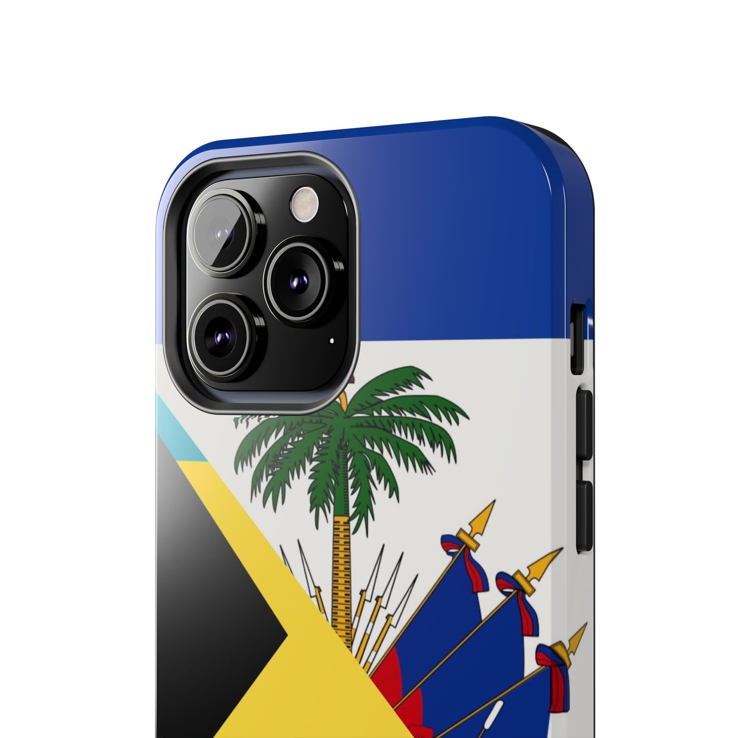 Bahamas Haiti Flag Bahamian Haitian Tough Phone Cases