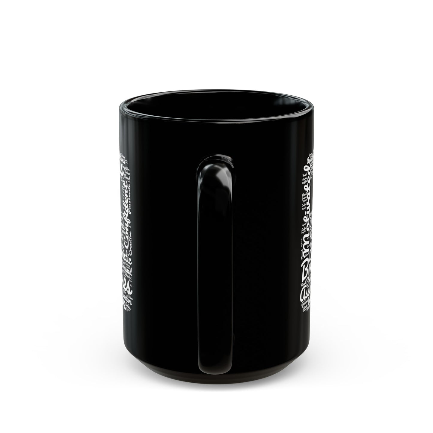 Aries Zodiac Sign Astrology White Black Mug (11oz, 15oz)