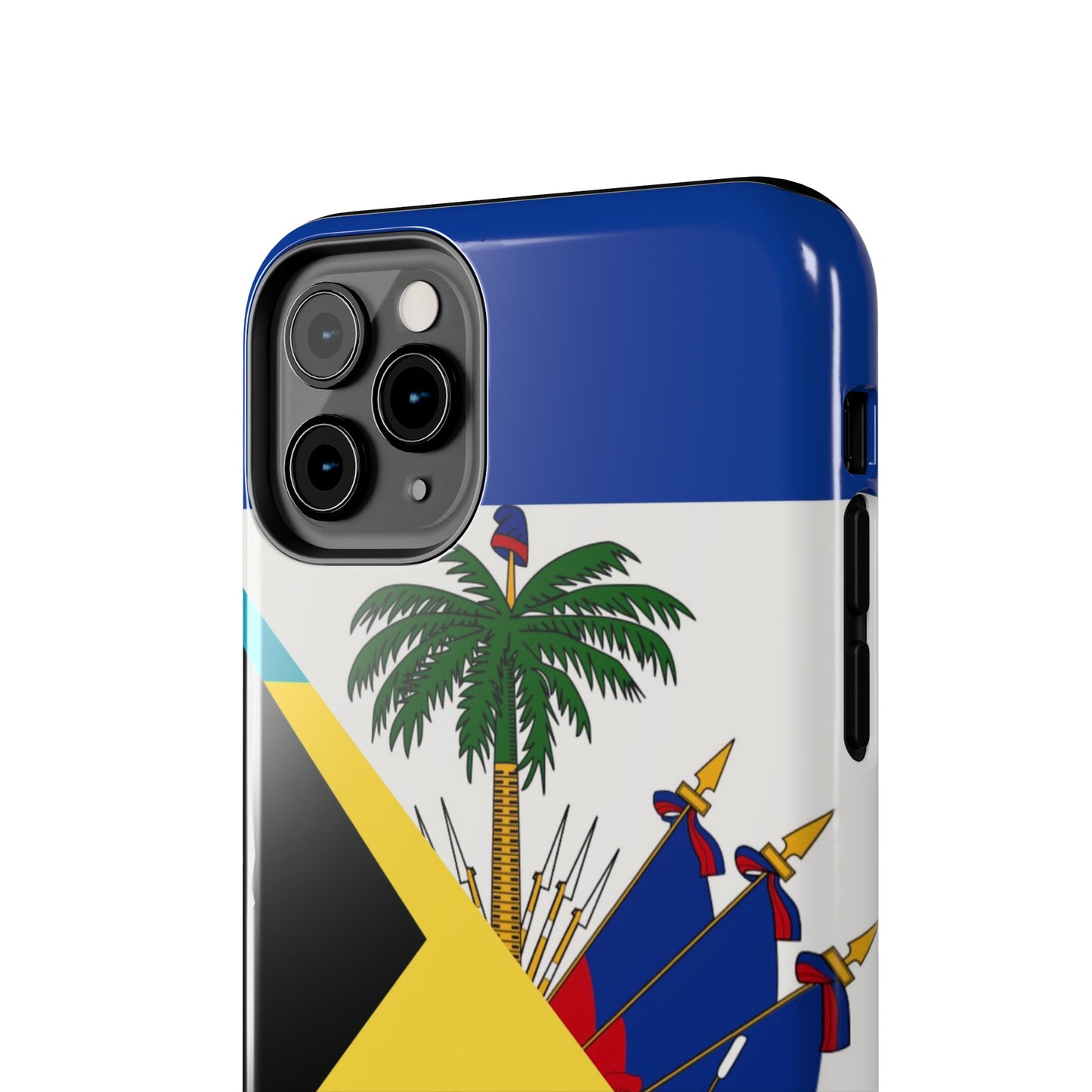 Bahamas Haiti Flag Bahamian Haitian Tough Phone Cases