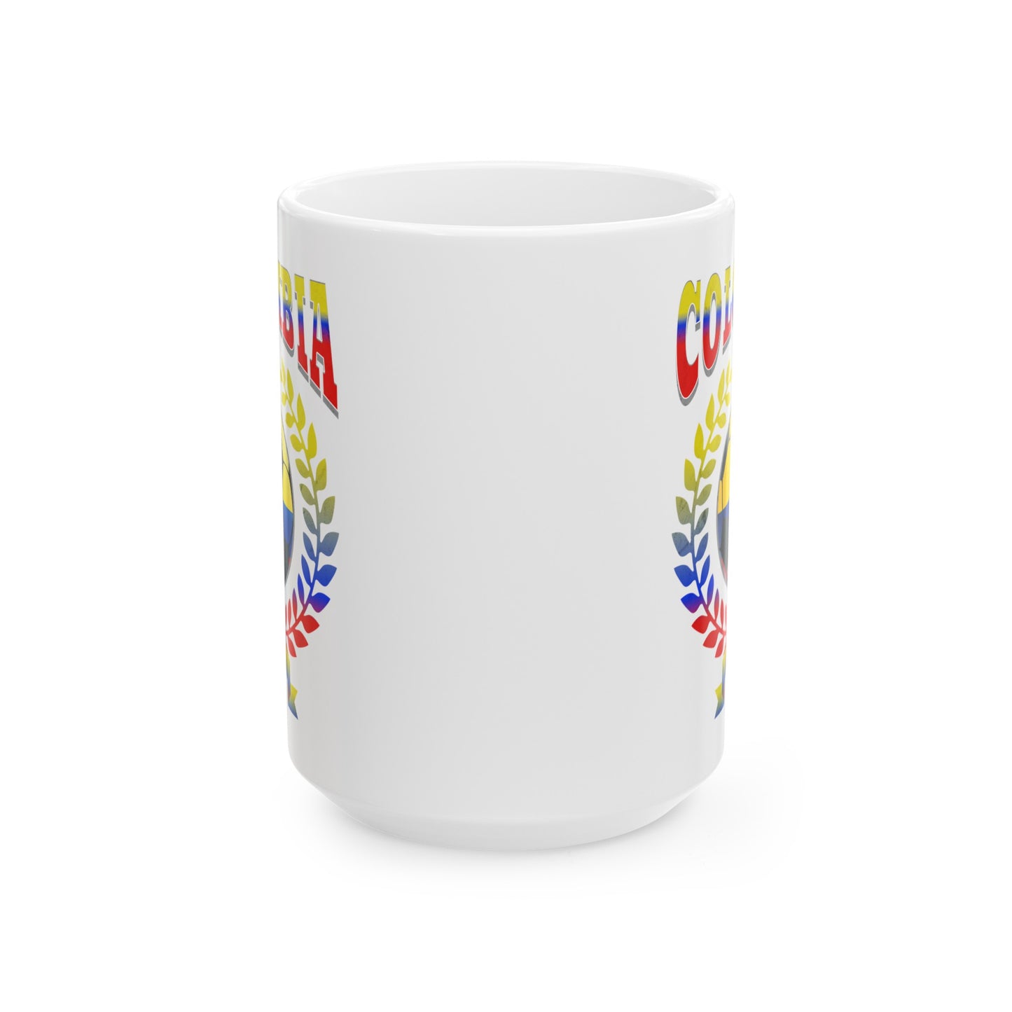 Colombia 2024 Soccer Football Championship Games Colombian Team Ceramic Mug 11oz, 15oz Cup