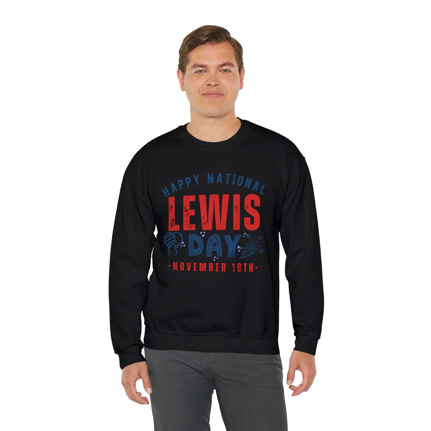 National Lewis Day November 19th Name Unisex Sweatshirt