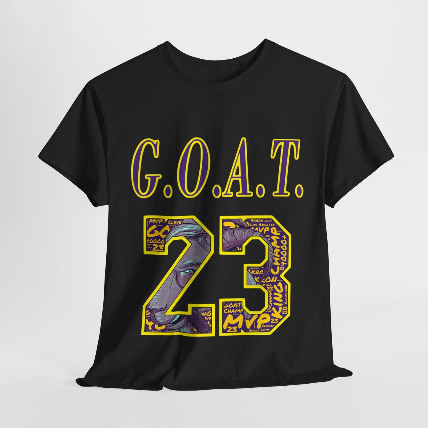 GOAT 23 T-Shirt | Los Angeles Basketball G.O.A.T Tee