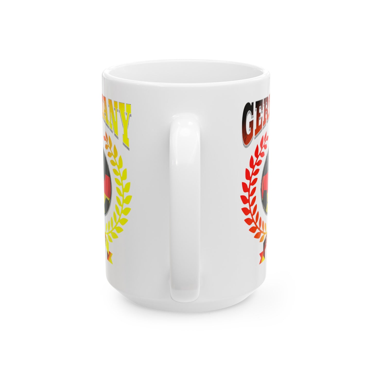 Germany 2024 Soccer Football Championship Games German Team Ceramic Mug 11oz, 15oz Cup