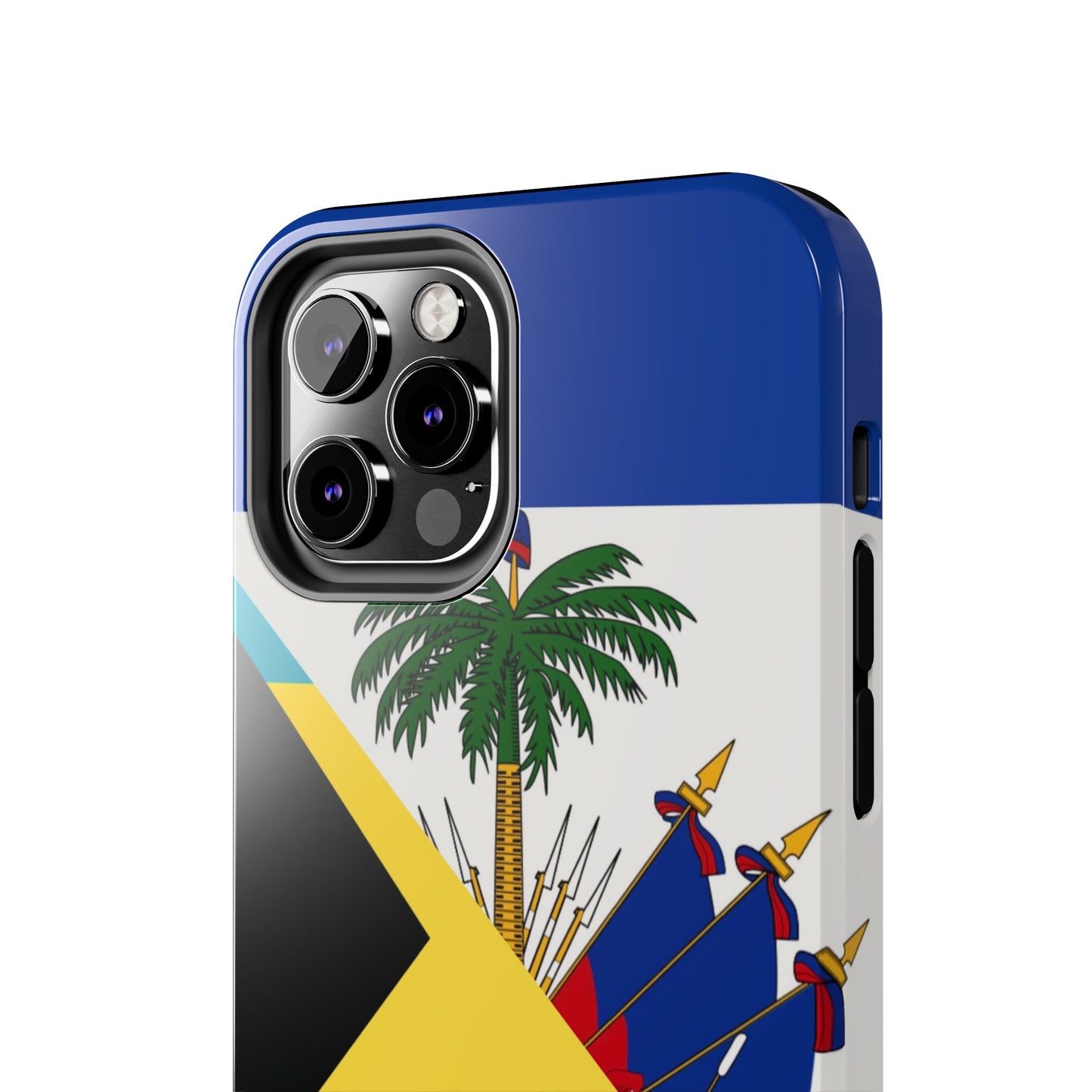 Bahamas Haiti Flag Bahamian Haitian Tough Phone Cases