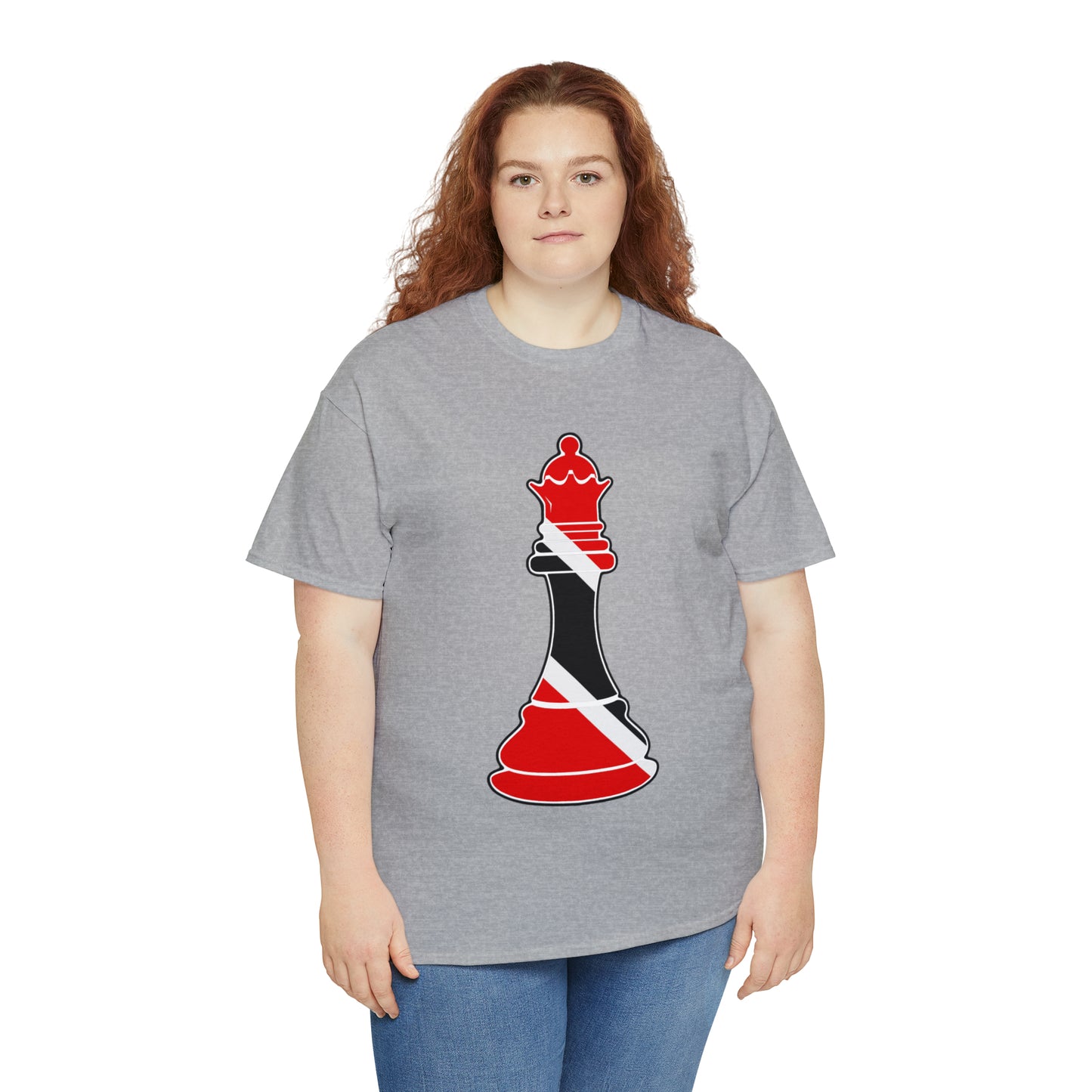 Trini Queen Trinidad and Tobago Flag Chess Piece T-Shirt | Unisex Tee Shirt