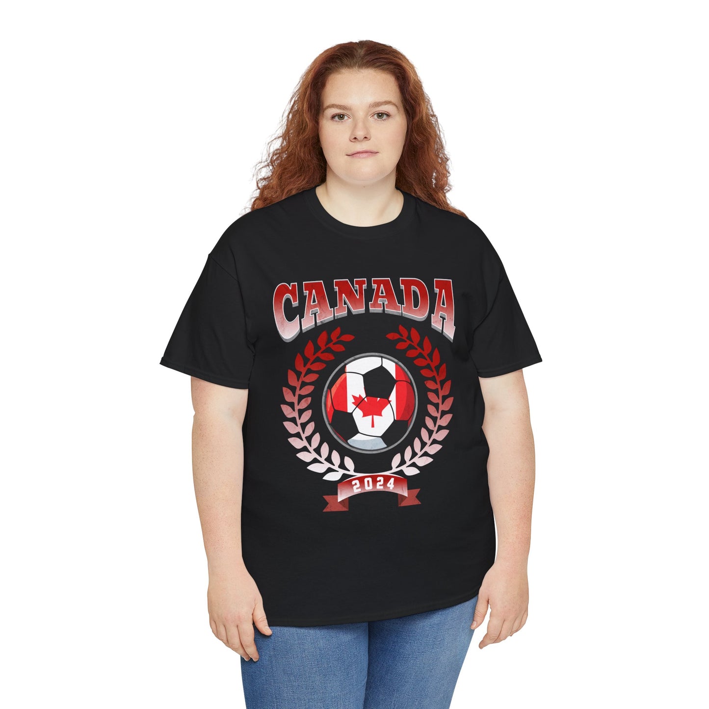 Canada 2024 Soccer Football Championship Games Canadian Team T-Shirt | Unisex Tee Shirt