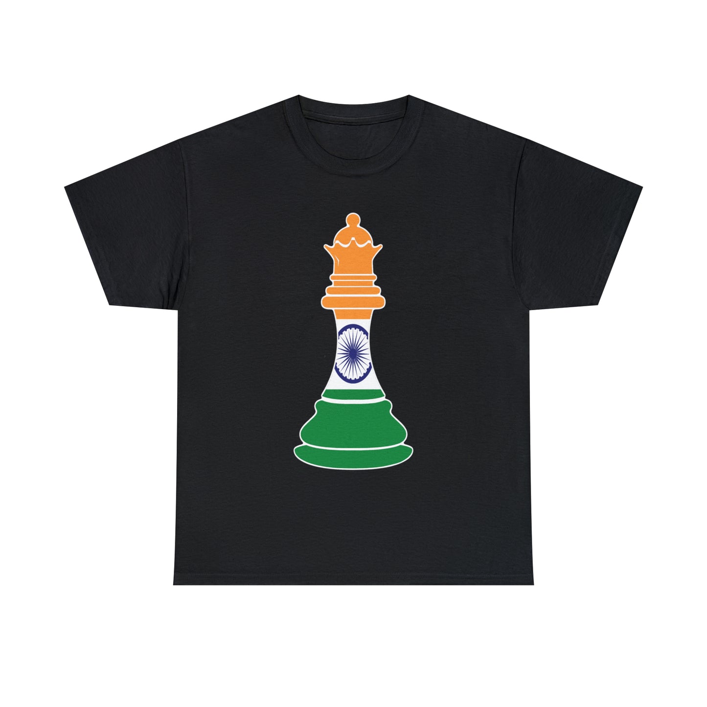 Indian Queen Flag Chess Piece India T-Shirt | Unisex Tee Shirt