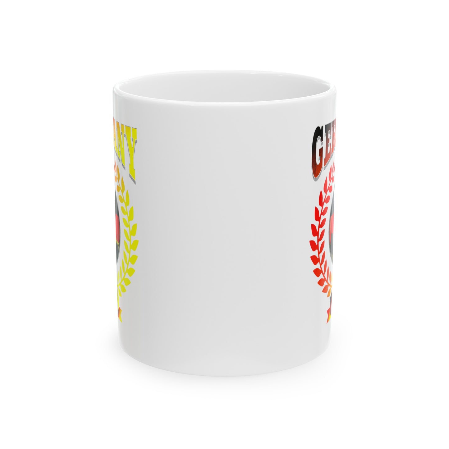 Germany 2024 Soccer Football Championship Games German Team Ceramic Mug 11oz, 15oz Cup