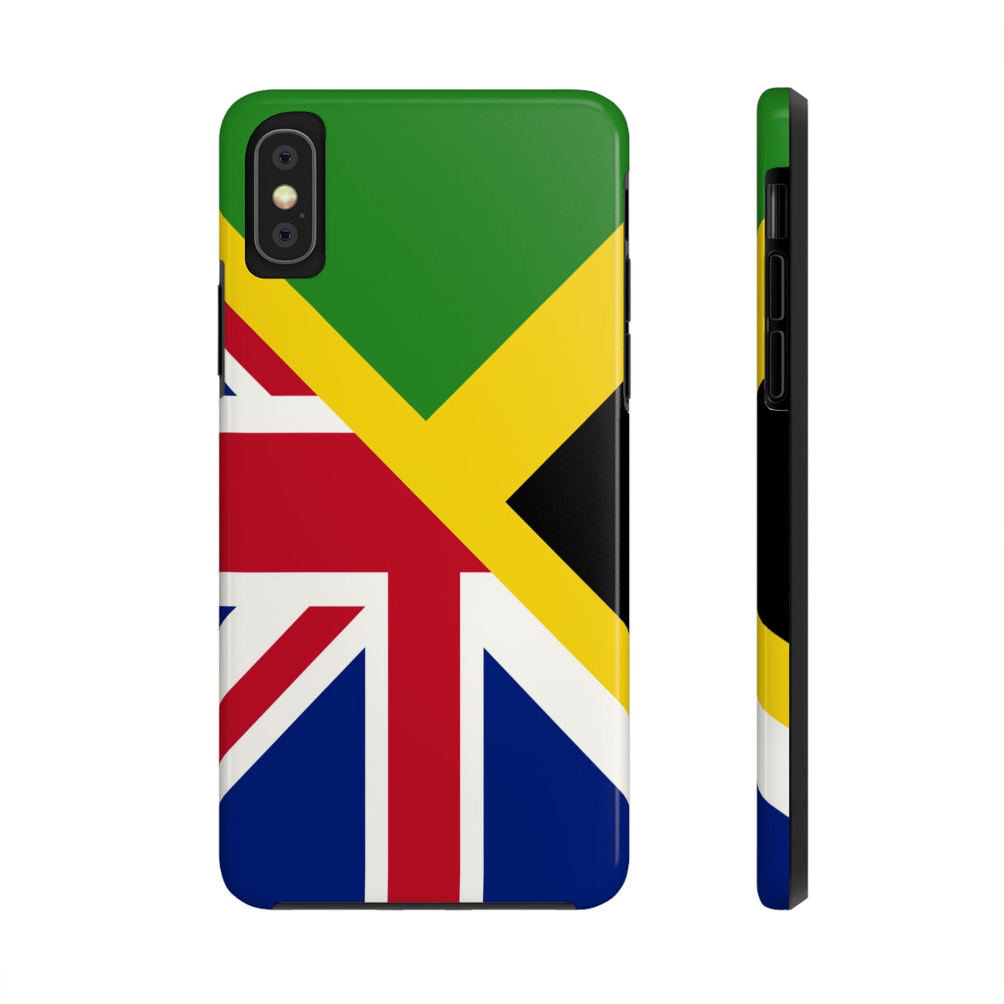 UK Jamaican Flag Union Jack Jamaica Tough Phone Cases