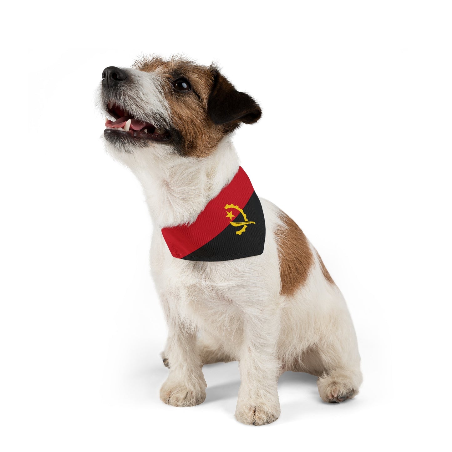 Angola Flag Pet Bandana Collar | Animal Cat Dog Collar Angolan