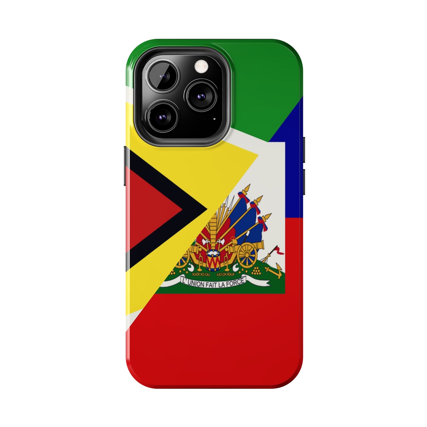 Haiti Guyana Flag Haitian Guyanese Tough Phone Cases