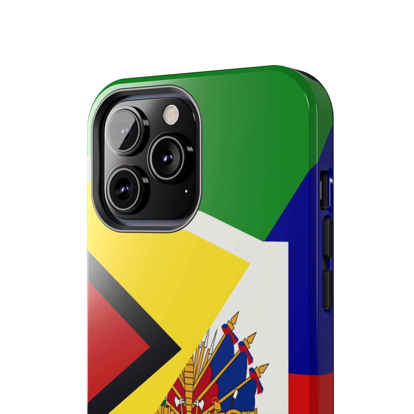 Haiti Guyana Flag Haitian Guyanese Tough Phone Cases