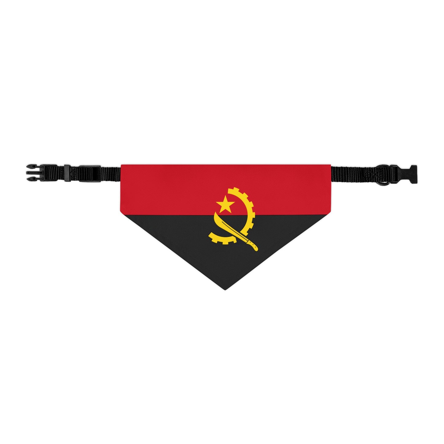 Angola Flag Pet Bandana Collar | Animal Cat Dog Collar Angolan