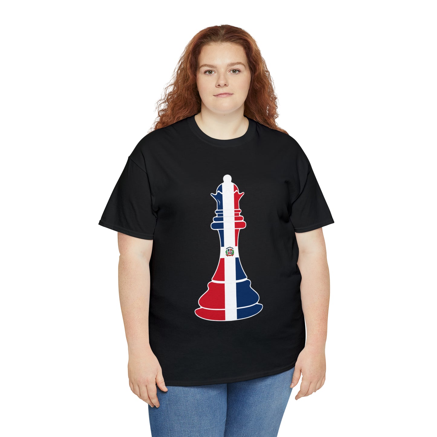 Dominican Republic Queen Flag Chess Piece DR T-Shirt | Unisex Tee Shirt