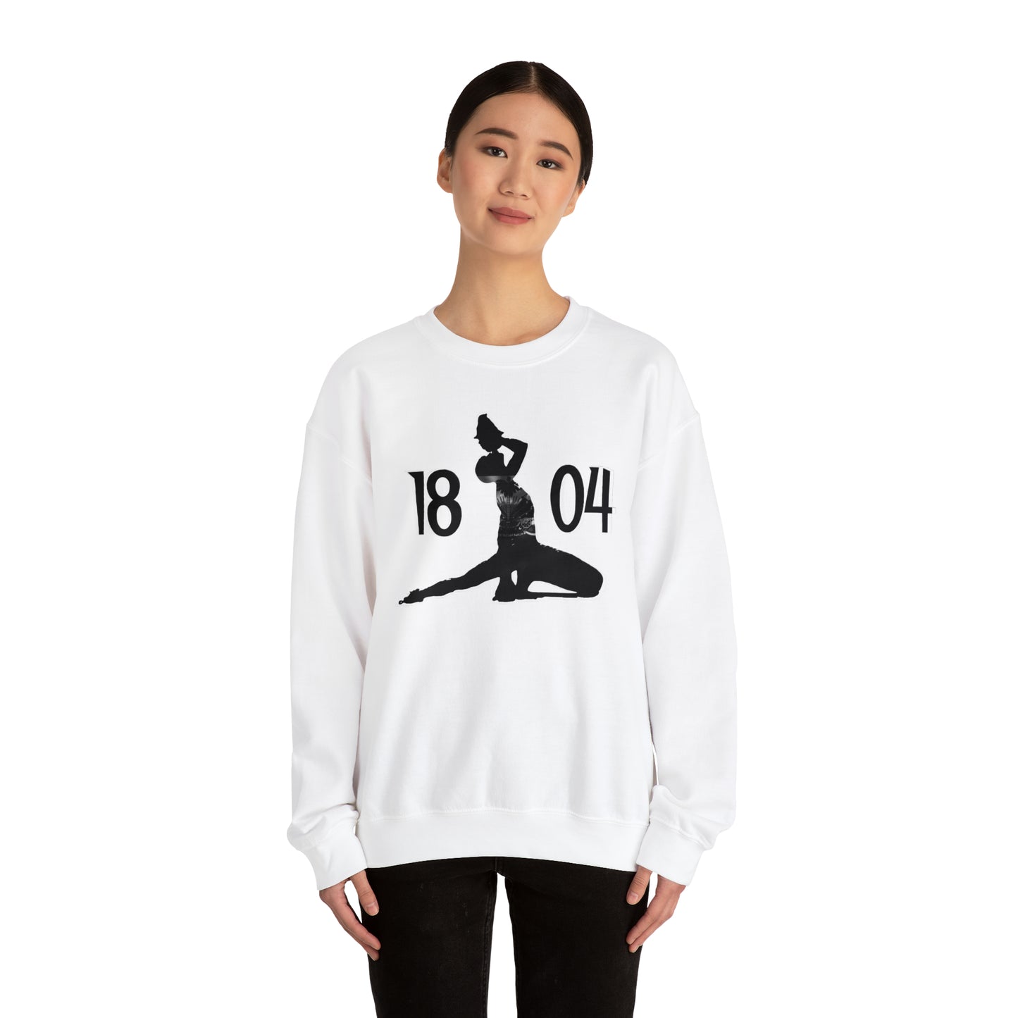 Black and White Neg Marron 1804 Haiti | Haitian Neg Mawon Unisex Sweatshirt