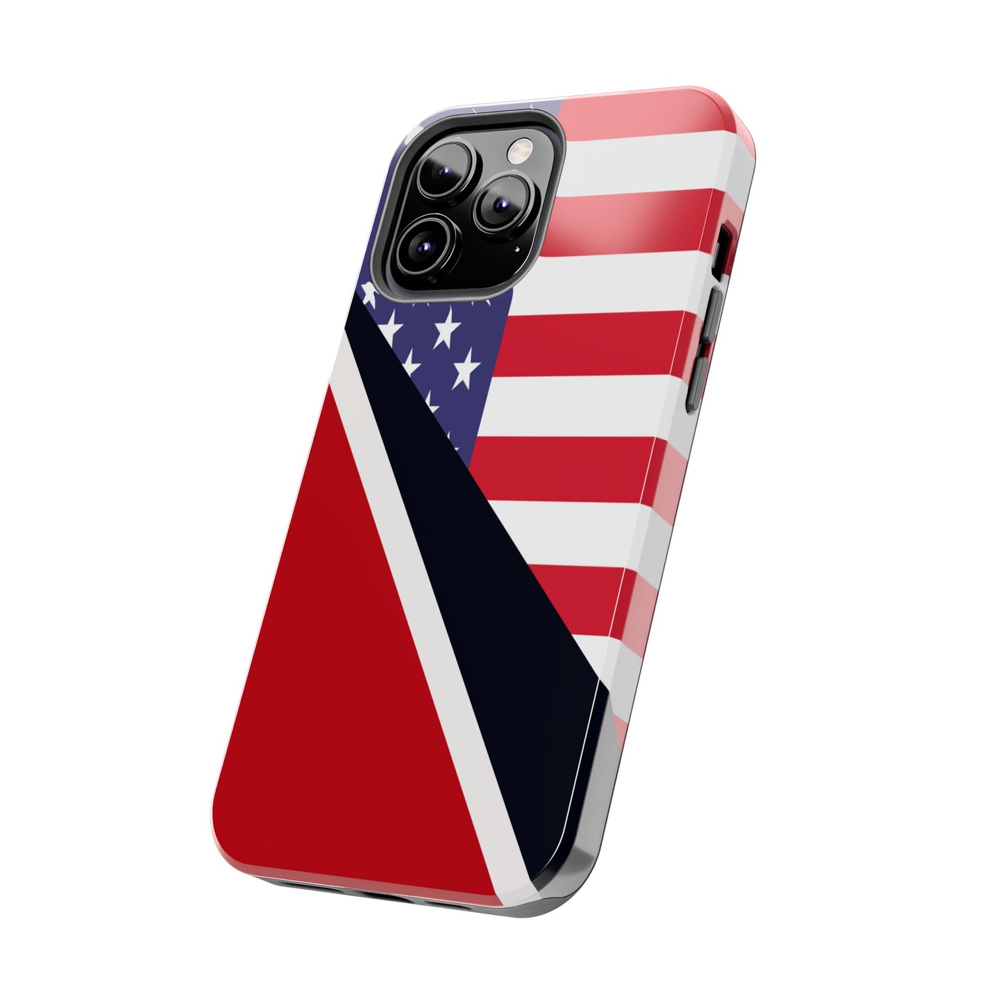 Trinidad American Flag Trini USA Tough Phone Cases