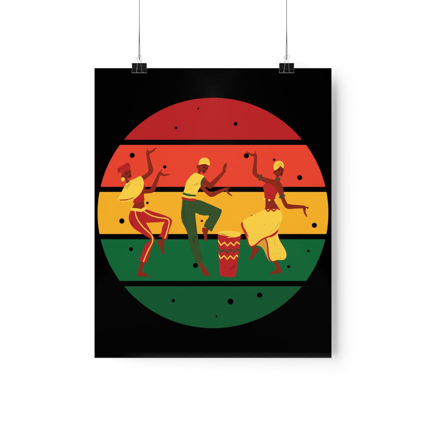 African Dance | Africa Diaspora Premium Matte Poster