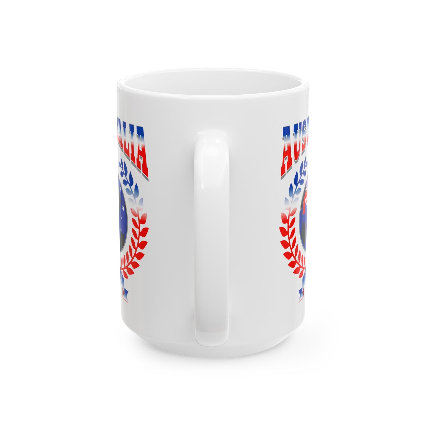 Australia 2024 Soccer Football Championship Games Australian Team Ceramic Mug 11oz, 15oz Cup