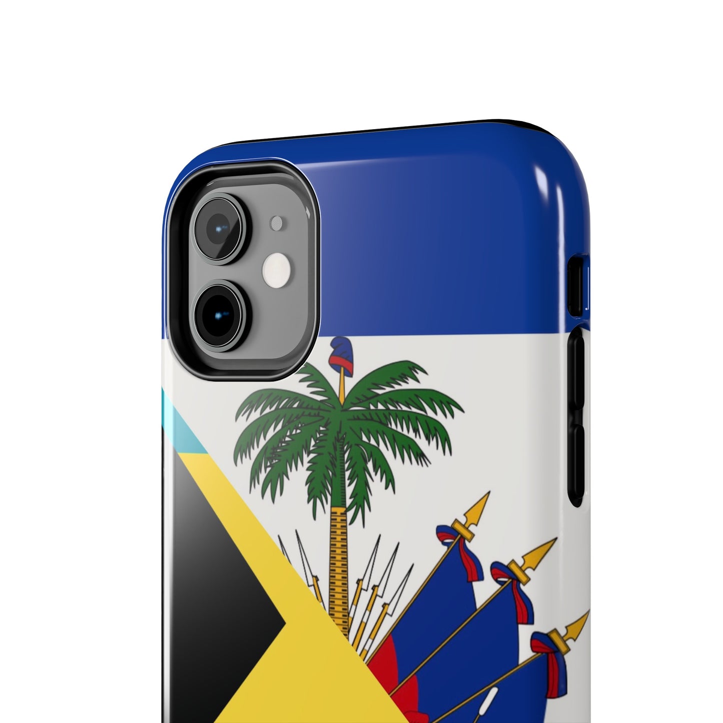 Bahamas Haiti Flag Bahamian Haitian Tough Phone Cases