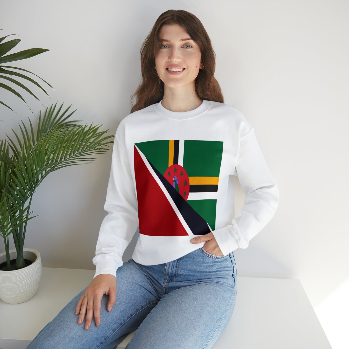 Trinidad Dominica Flag Trini Tobago Unisex Sweatshirt