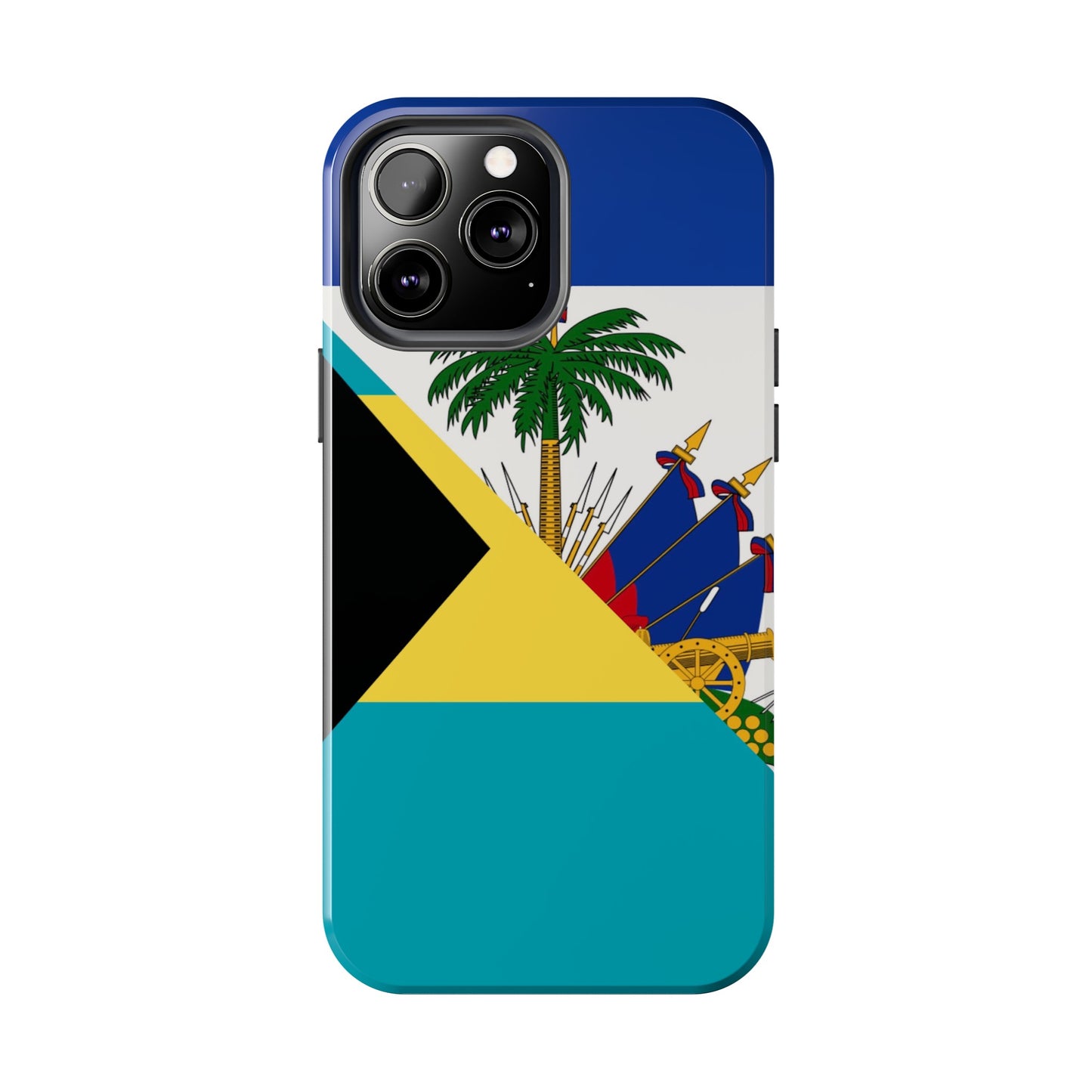 Bahamas Haiti Flag Bahamian Haitian Tough Phone Cases