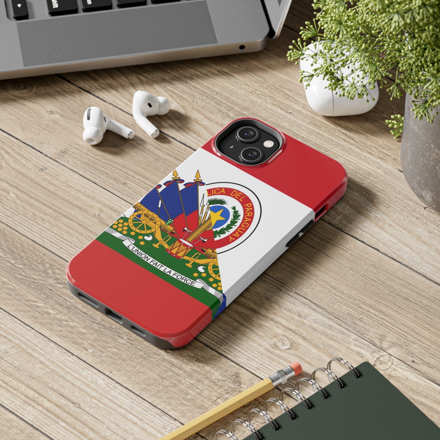 Haitian Paraguayan Flag | Haiti Paraguay Tough Phone Cases