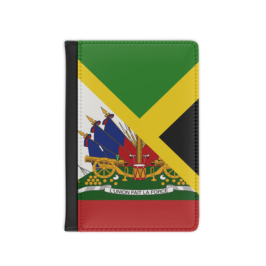 Haiti Jamaica Flag Haitian Jamaican Passport Cover