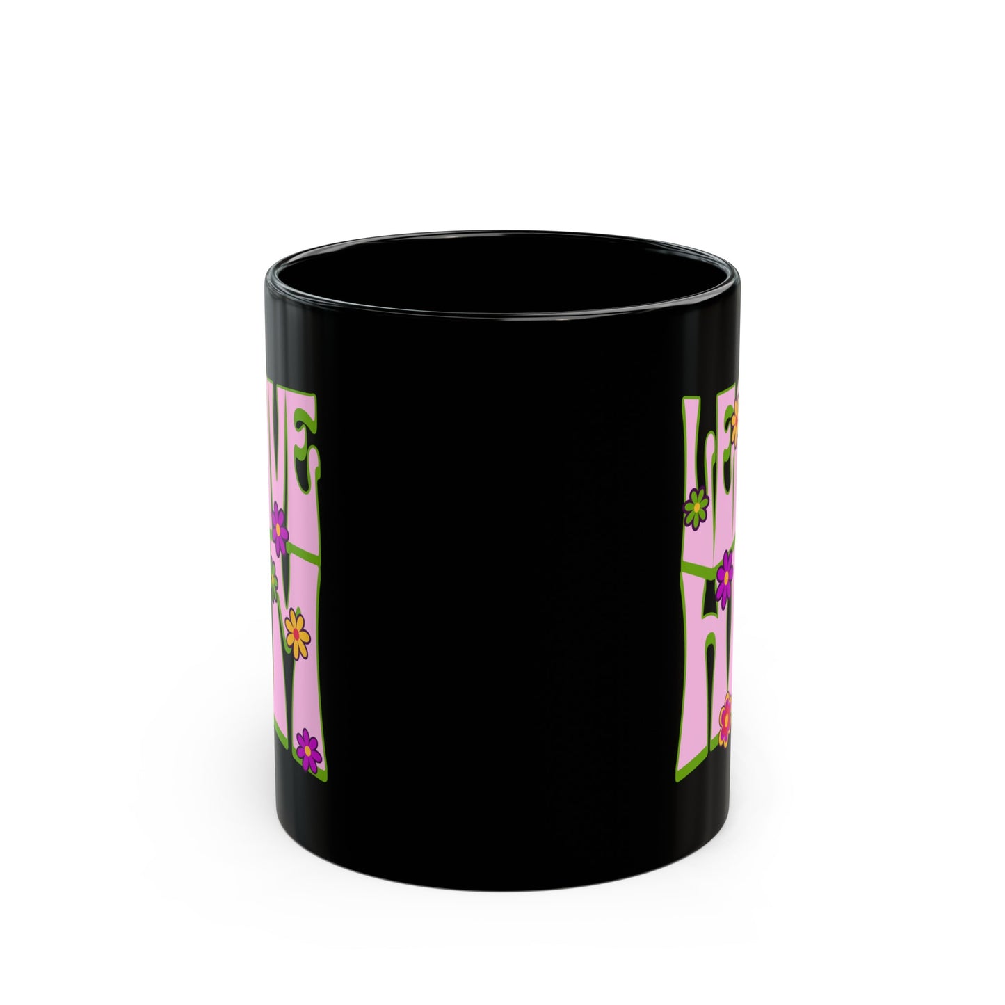 Leave Him Black Mug (11oz, 15oz)