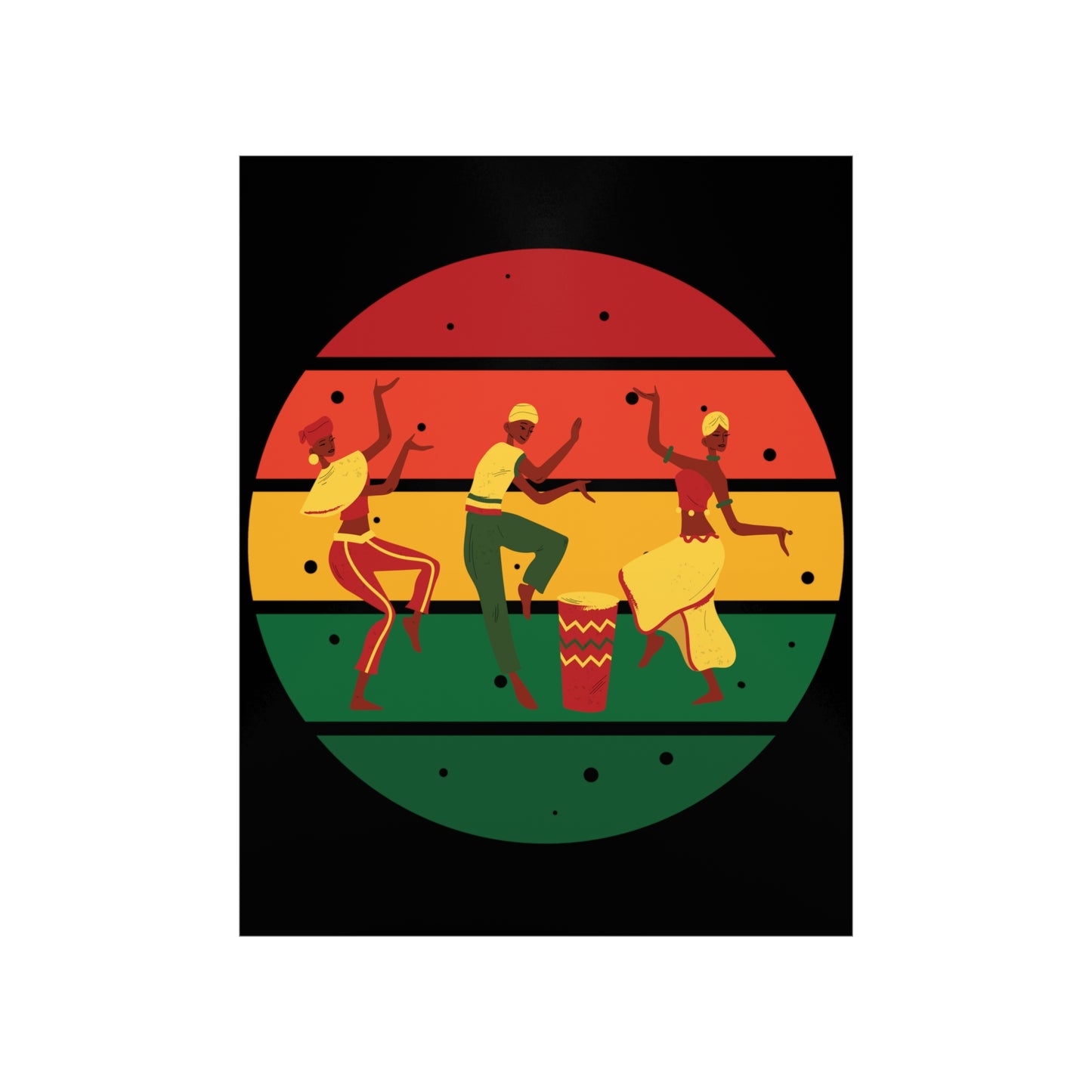 African Dance | Africa Diaspora Premium Matte Poster