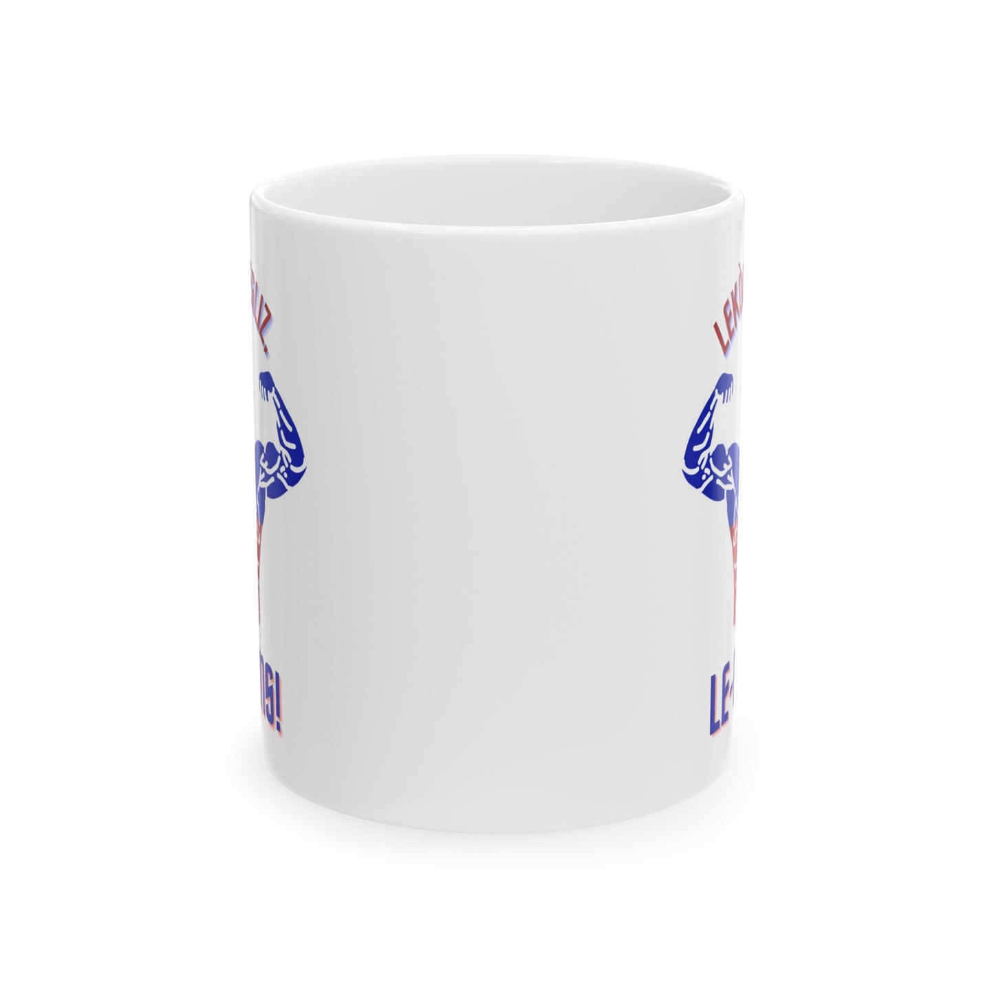 Lekol Legliz LeGainz Ceramic Mug 11oz, 15oz Cup