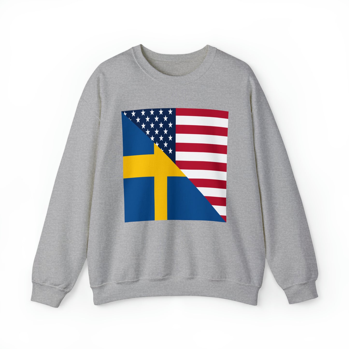 Swedish American Flag Sweden USA Unisex Sweatshirt