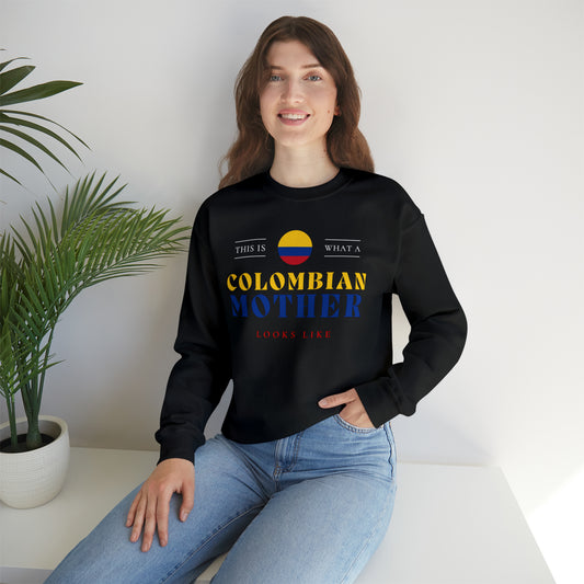 Colombian Mother Looks Like Colombia Flag Mothers Day Unisex Sweatshirt