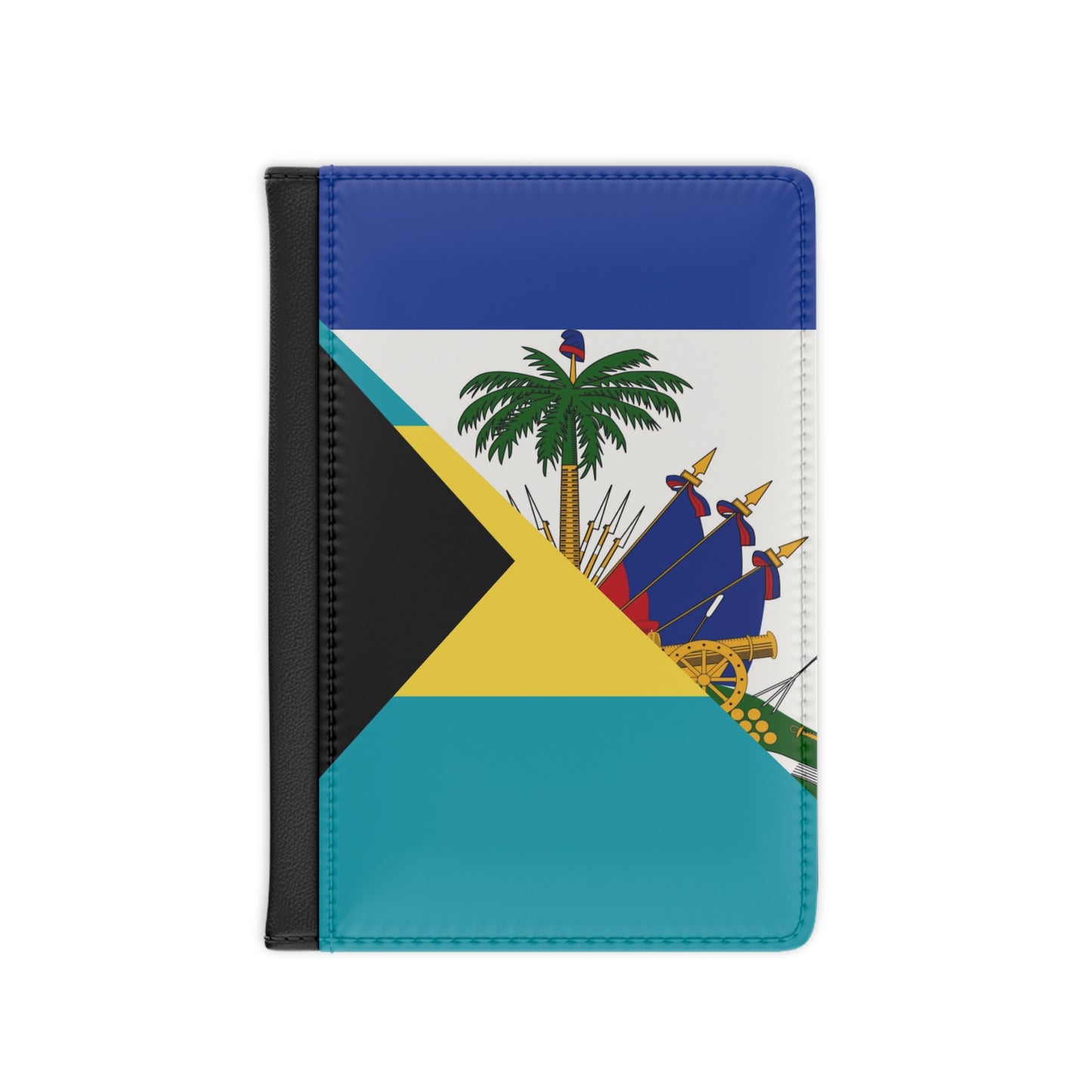 Bahamas Haiti Flag Bahamian Haitian Passport Cover