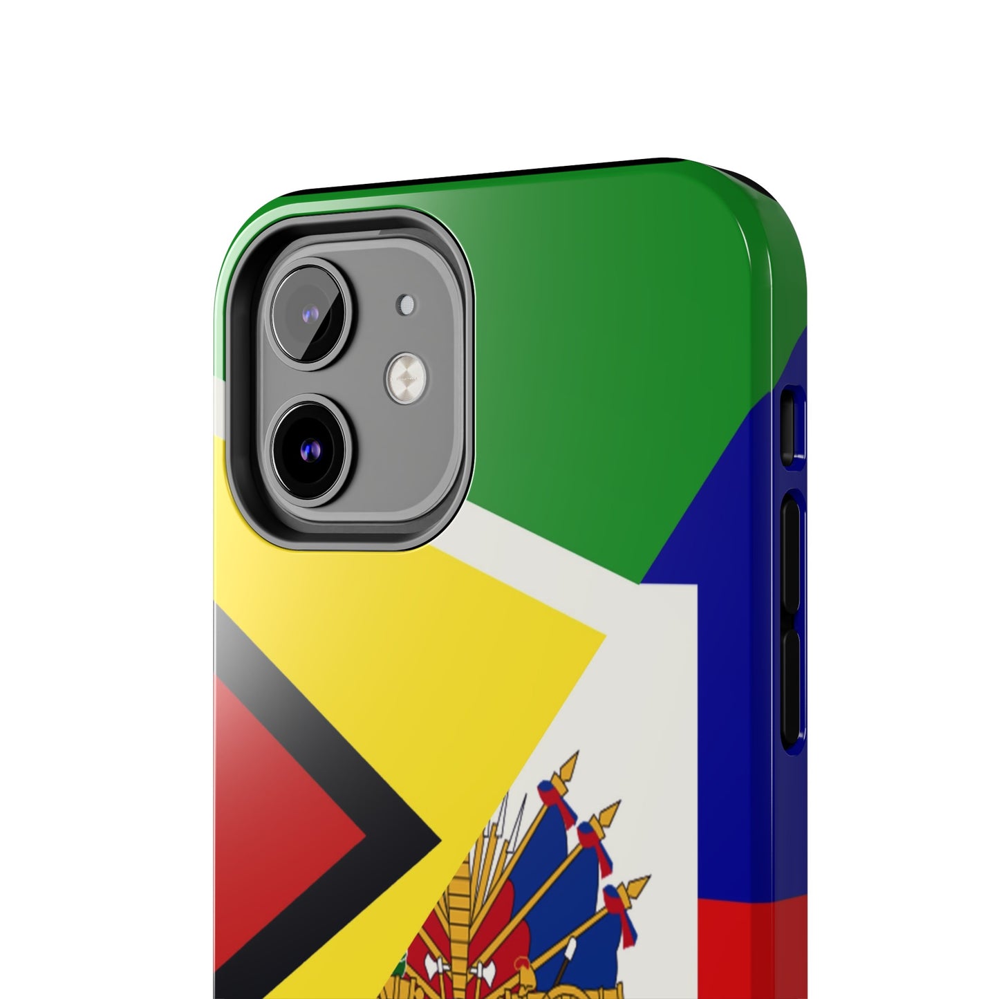 Haiti Guyana Flag Haitian Guyanese Tough Phone Cases