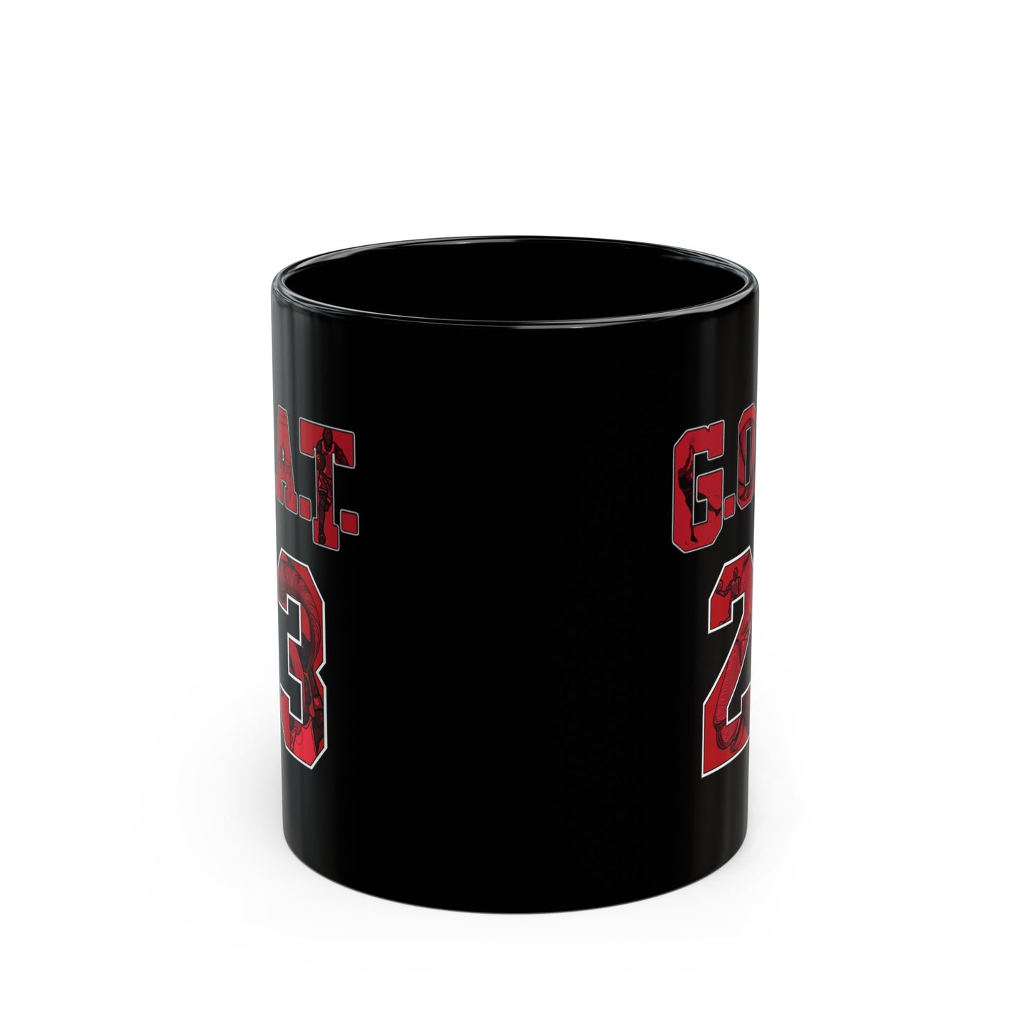 Goat 23 Bulls Black Mug (11oz, 15oz)