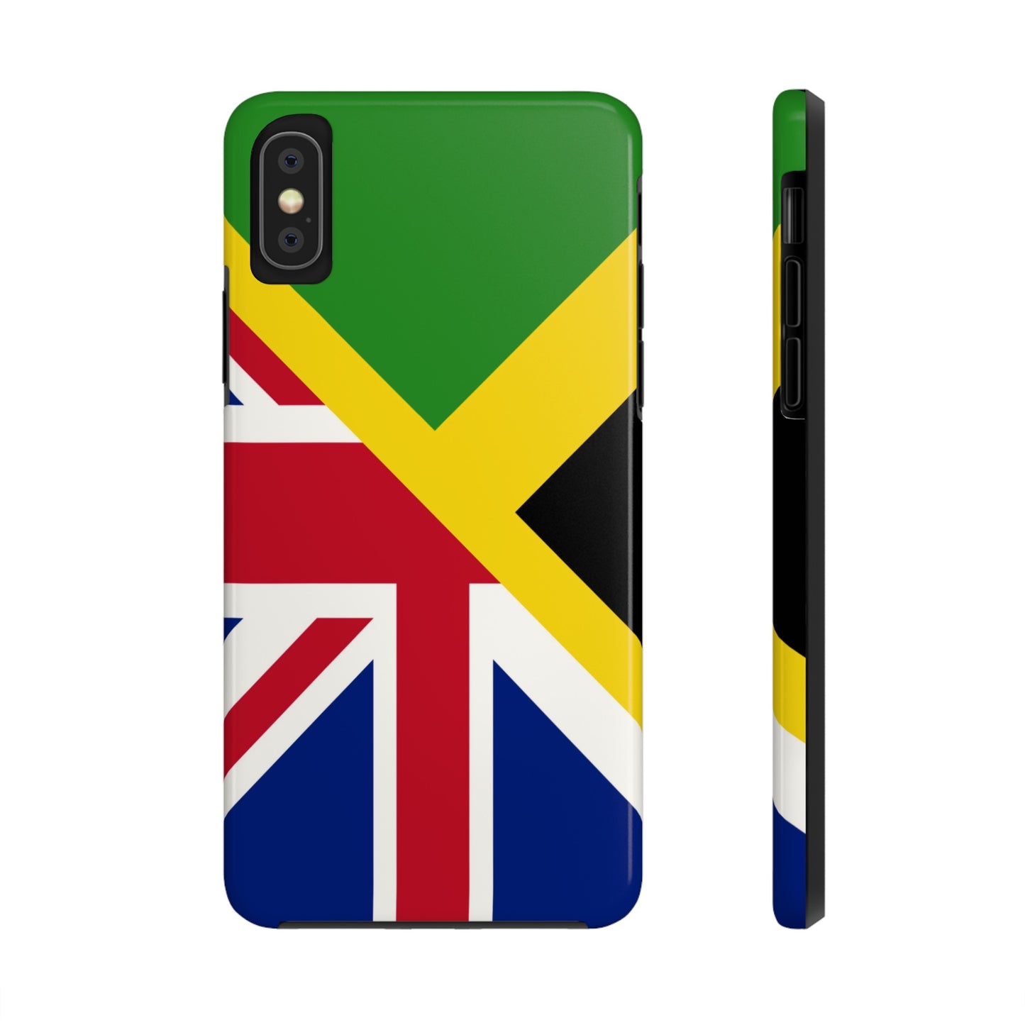 UK Jamaican Flag Union Jack Jamaica Tough Phone Cases