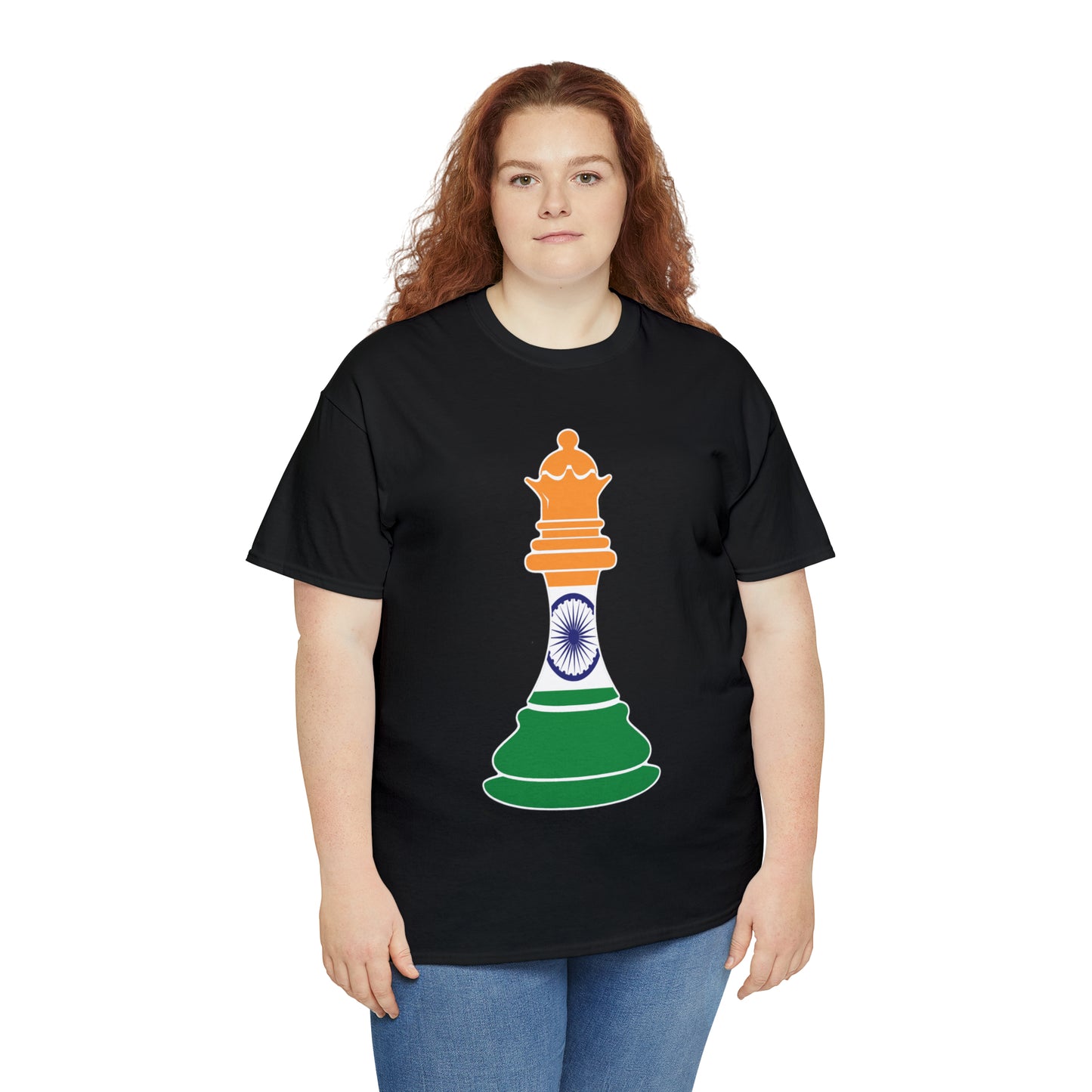 Indian Queen Flag Chess Piece India T-Shirt | Unisex Tee Shirt